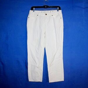 Jennifer Lopez Straight Leg Jeans White Size 4